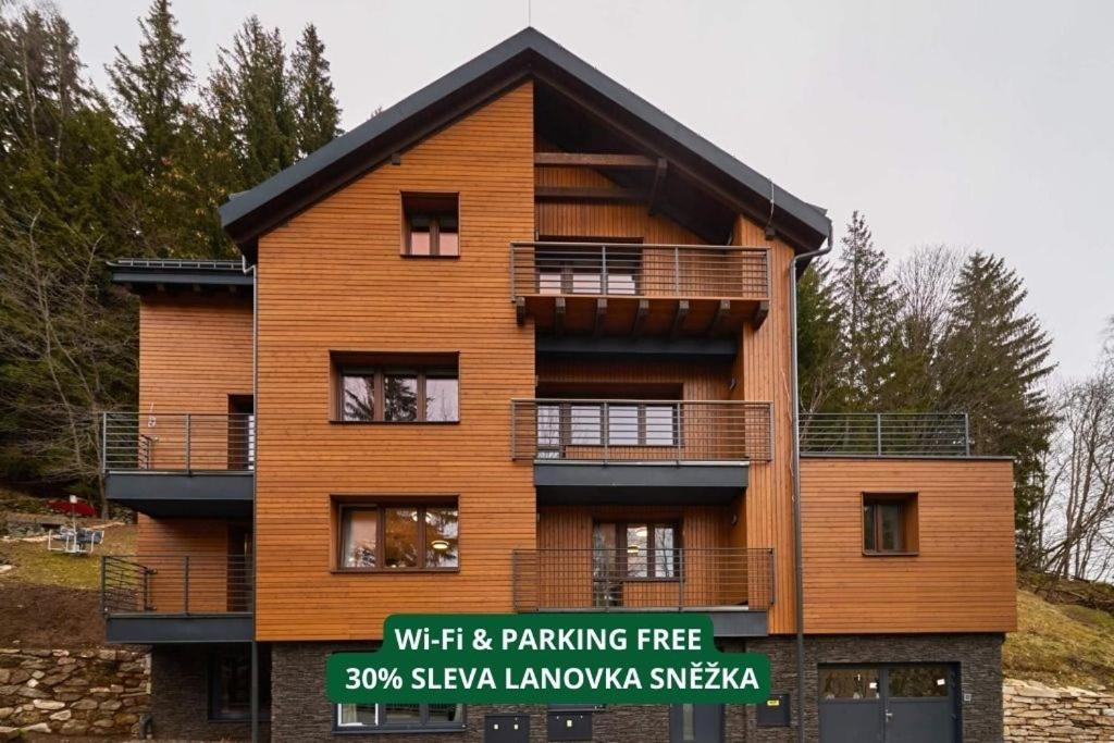 Vlci Stopa Apartments Pec pod Snezkou Bagian luar foto